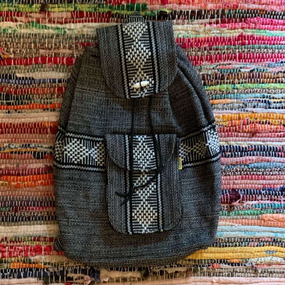 Urban Outfitters Boho Drawstring Backpack